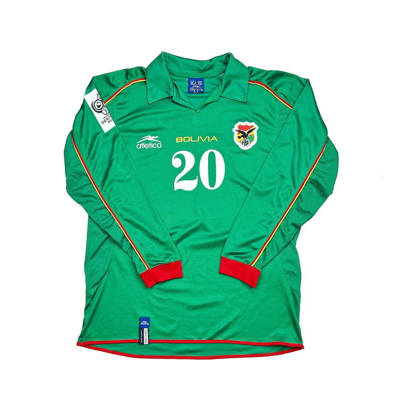 2004/06 Bolivia Botero #20 L/S Home Shirt (M) Atletica