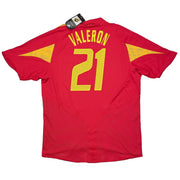 2004/06 Spain Valeron #21 *BNWT* Home Shirt (XL) Adidas