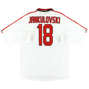 2005-06 AC Milan adidas 'Formotion' Away Shirt Jankulovski #18 L/S XL