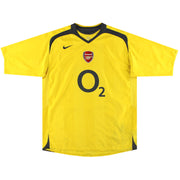 2005-06 Arsenal Nike Away Shirt S