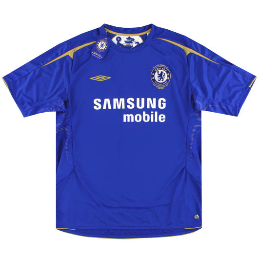 2005-06 Chelsea Umbro Centenary Home Shirt *w/tags* L