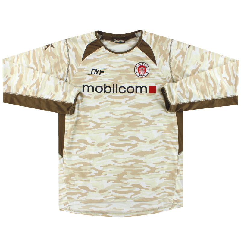 2005-06 FC St. Pauli Home Shirt L/S *Mint* - Classic Football Kit