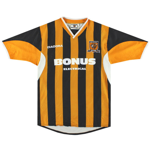 2005-06 Hull City Diadora Home Shirt L