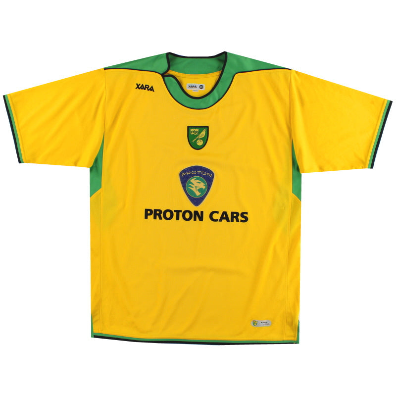 2005-06 Norwich City Home Shirt S