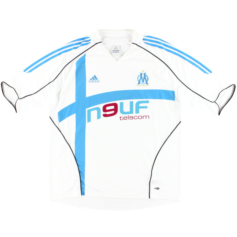 2005-06 Olympique adidas Marseille Home Shirt XXL