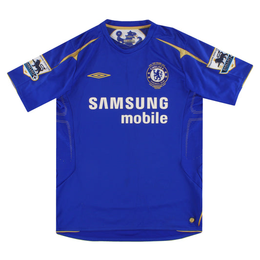 2005-06 Chelsea Umbro Centenary Home Shirt M