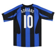 2005-06 Inter Milan Nike Home Shirt Adriano #10 XL.B