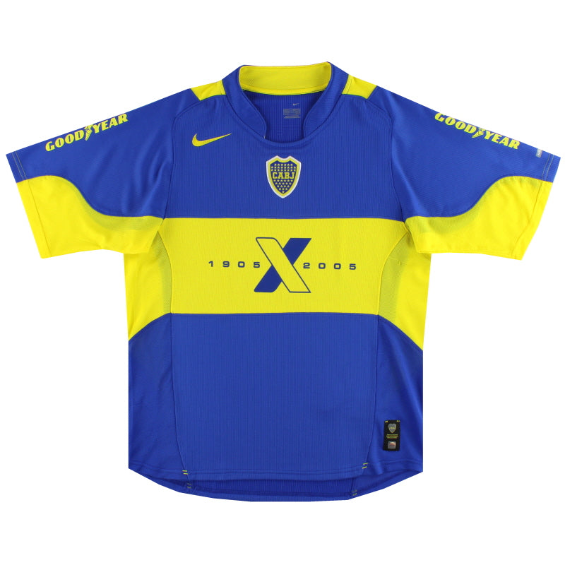 2005 Boca Juniors Nike Centenary Home Shirt S