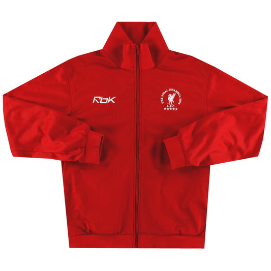 2005 Liverpool 'The Final Istanbul' Reebok Track Jacket *Mint* M