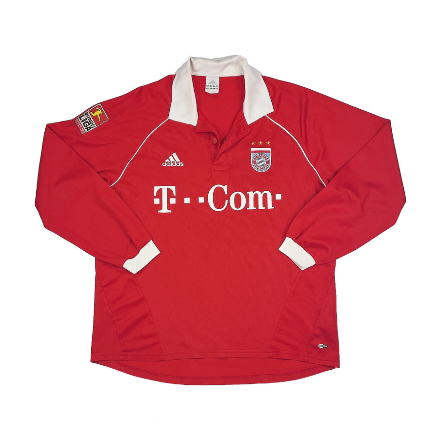 2005/06 Bayern Munich Ismael #25 *Match Issue* L/S Home Shirt (L) Adidas