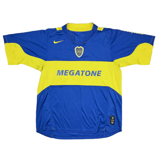 2005/06 BOCA JUNIORS HOME SHIRT (S) NIKE