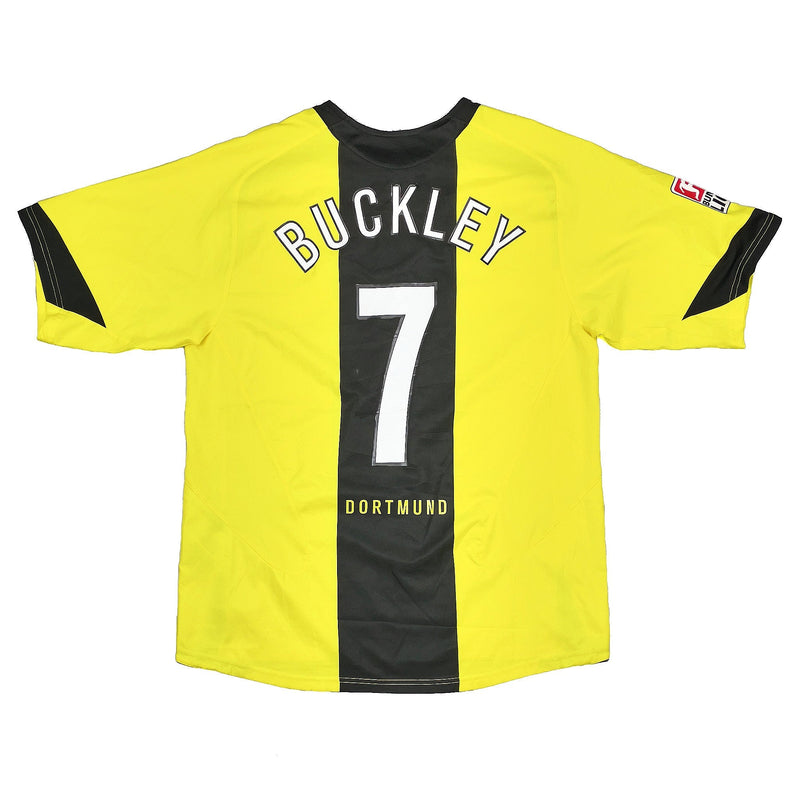 2005/06 Dortmund Buckley #7 *Match Issue* Home Shirt (L) Nike