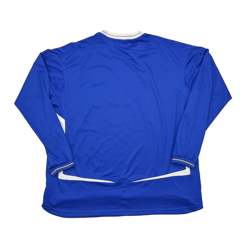 2005/06 Leicester City L/S Home Shirt (XXL) Jjb