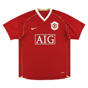 2006-07 Manchester United Nike Home Shirt *Mint* XL - Classic Football Kit