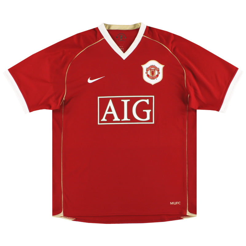 2006-07 Manchester United Nike Home Shirt *Mint* XL - Classic Football Kit