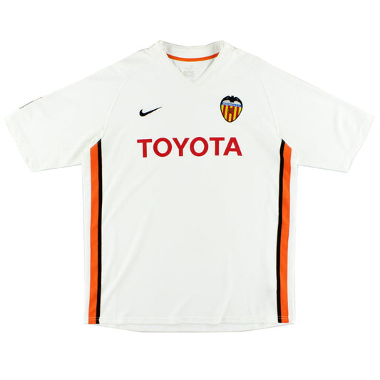 2006-07 Valencia Home Shirt L