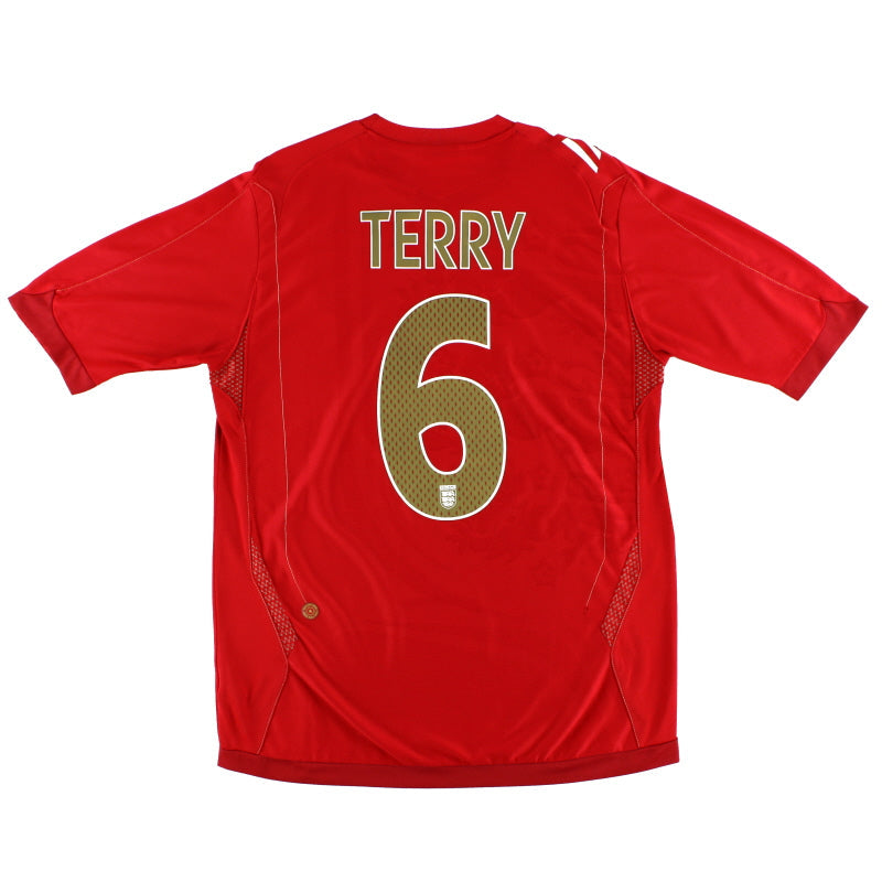 2006-08 England Umbro Away Shirt Terry #6 XL - Classic Football Kit