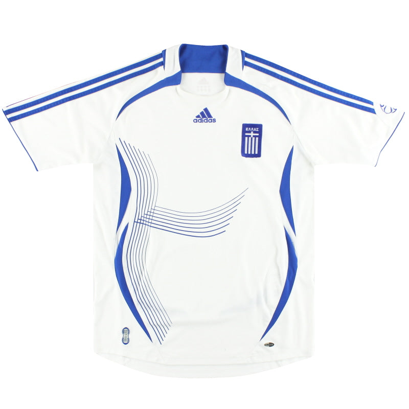 2006-08 Greece adidas Away Shirt S - Classic Football Kit