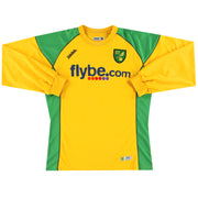 2006-08 Norwich City Home Shirt L/S #11 - Classic Football Kit