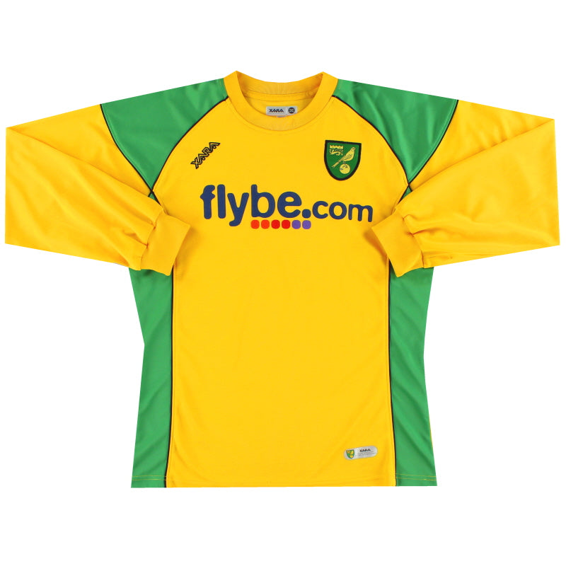 2006-08 Norwich City Home Shirt L/S #11 - Classic Football Kit