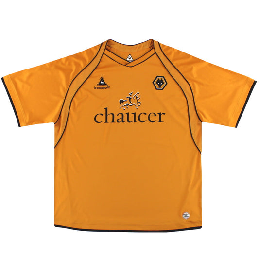 2006-08 Wolves Le Coq Sportif Home Shirt *Mint* L