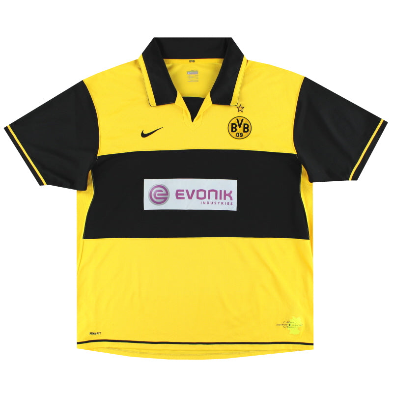 2007-08 Borussia Dortmund Nike Home Shirt XL - Classic Football Kit