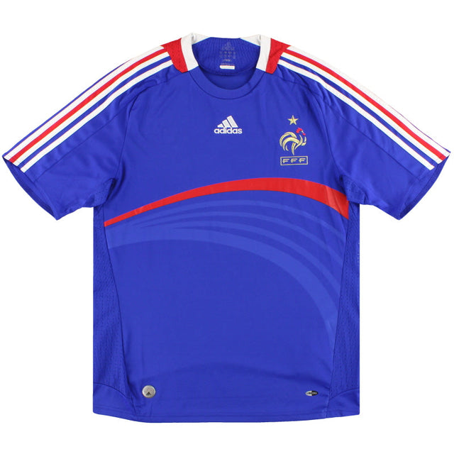 2007-08 France adidas Home Shirt XL