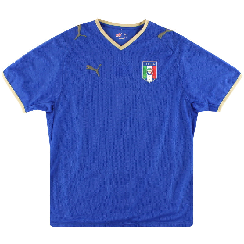 2007-08 Italy Puma Home Shirt L - Classic Football Kit