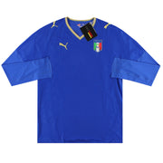 2007-08 Italy Puma Player Issue Home Shirt L/S *w/tags* XL