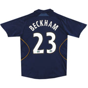 2007-08 LA Galaxy adidas Away Shirt Beckham #23 S.Boys - Classic Football Kit
