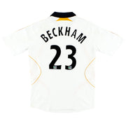2007-08 LA Galaxy adidas Home Shirt Beckham #23 L