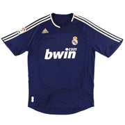 2007-08 Real Madrid adidas Away Shirt M - Classic Football Kit