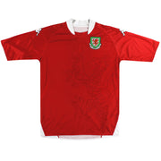 2007-08 Wales Kappa Home Shirt *Mint* L - Classic Football Kit