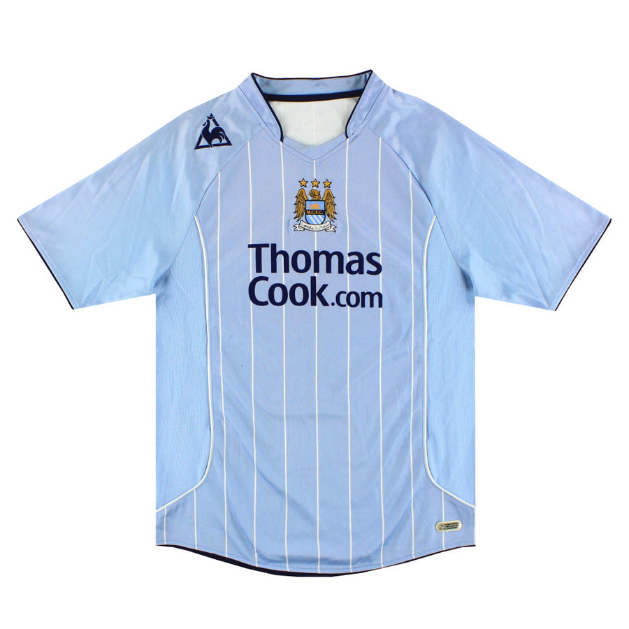 2007-08 Manchester City Le Coq Sportif Home Shirt L