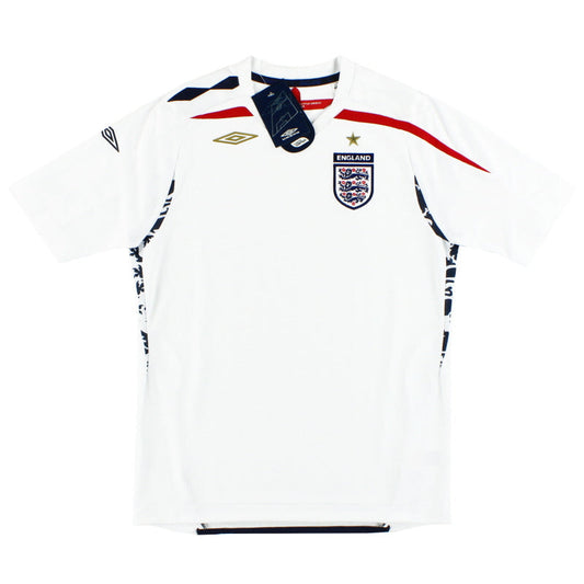 2007-09 England Umbro Home Shirt *BNIB* Youth M