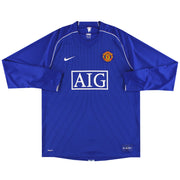 2007-09 Manchester United Nike Goalkeeper Shirt *Mint* L