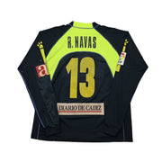 2007/08 Cadiz FC R.Navas #13 L/S *Match Issue* GK Shirt (L) Kelme