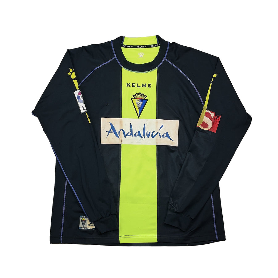 2007/08 Cadiz FC R.Navas #13 L/S *Match Issue* GK Shirt (L) Kelme