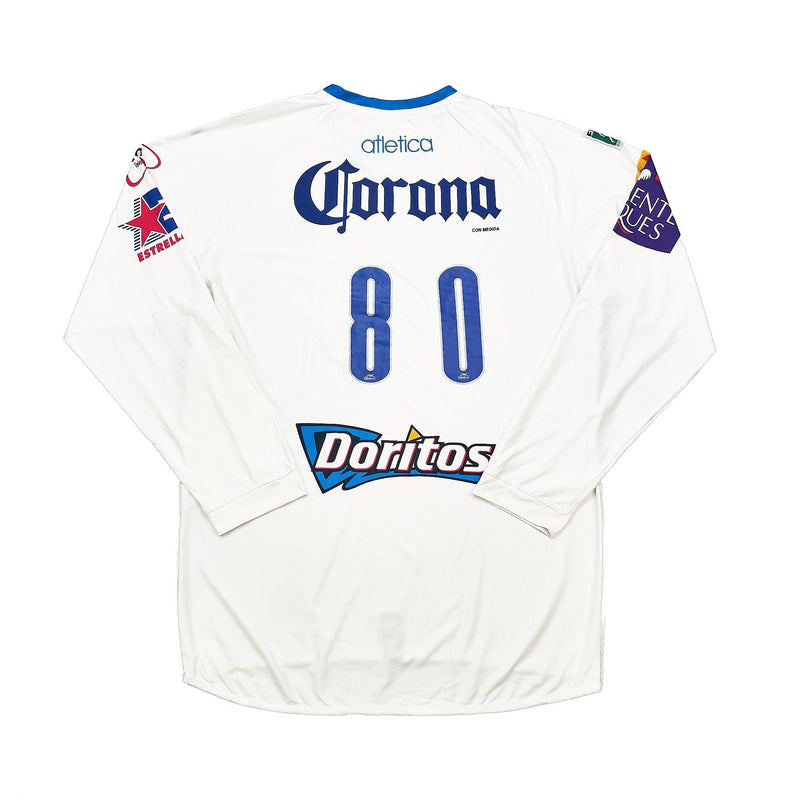2007/08 Puebla #80 L/S Home Shirt (XL) Atletica