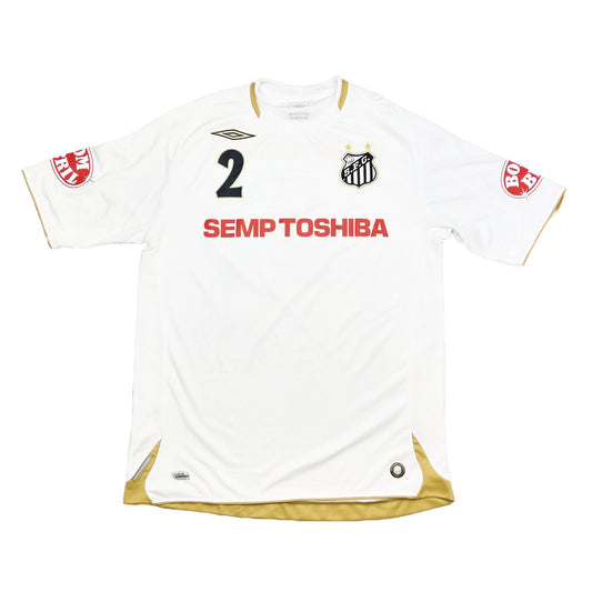 2007/08 Santos #2 Home Shirt (XL) Umbro