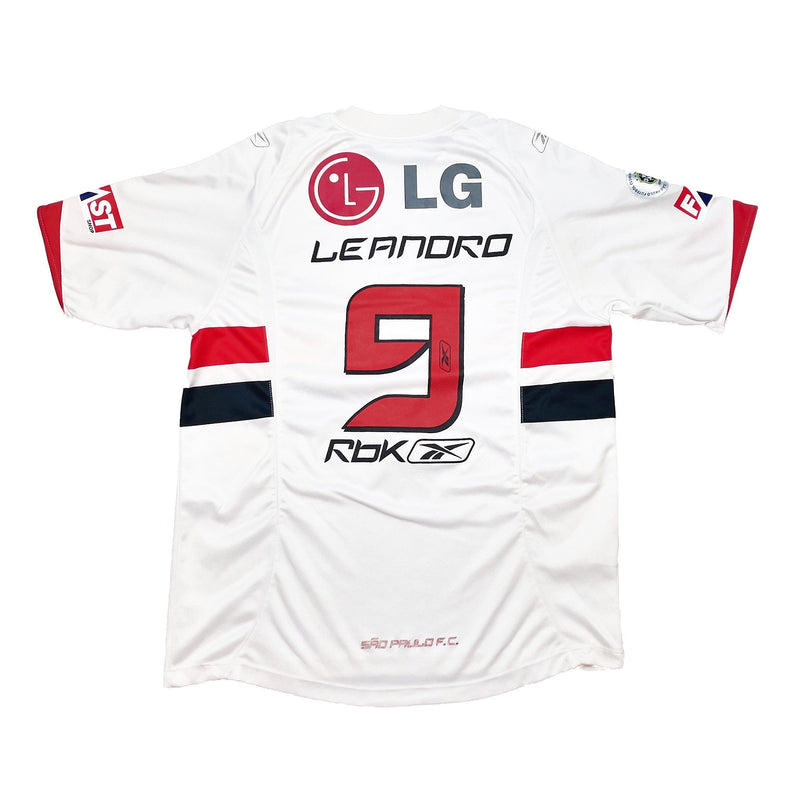 2007/08 Santos Leandro #9 Home Shirt (L) Reebok