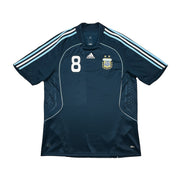 2007/09 Argentina Veron #8 Away Shirt (XL) Adidas