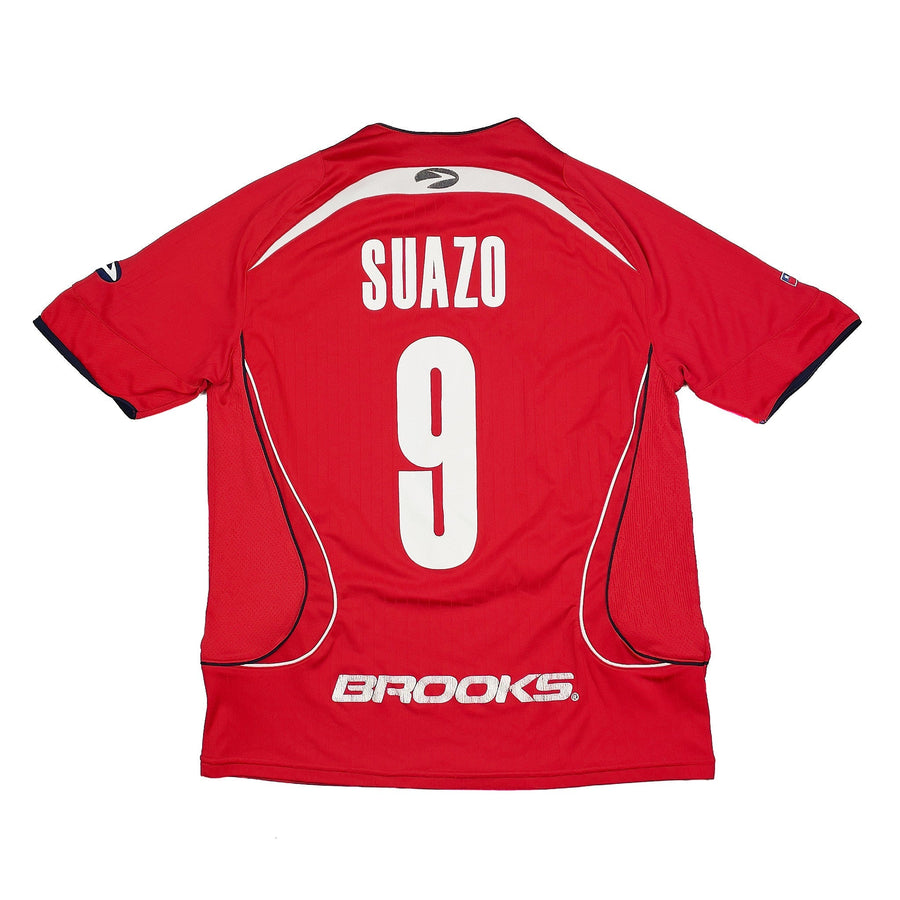 2007/09 Chile Suazo #9 Home Shirt (S) Brooks