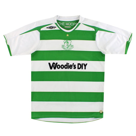 2007 Shamrock Rovers Umbro Home Shirt L.Boys