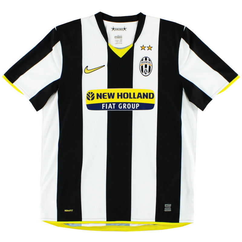 2008-09 Juventus Nike Home Shirt S - Classic Football Kit