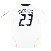 2007 LA Galaxy adidas Home Shirt Beckham #23 XL