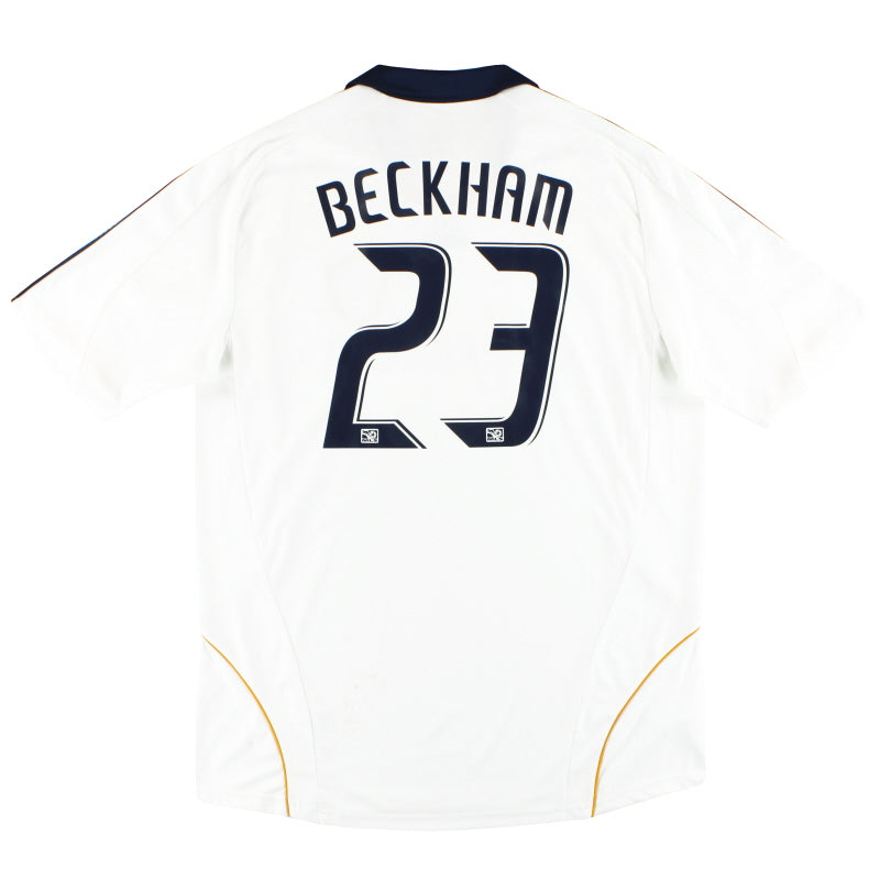 2007 LA Galaxy adidas Home Shirt Beckham #23 XL