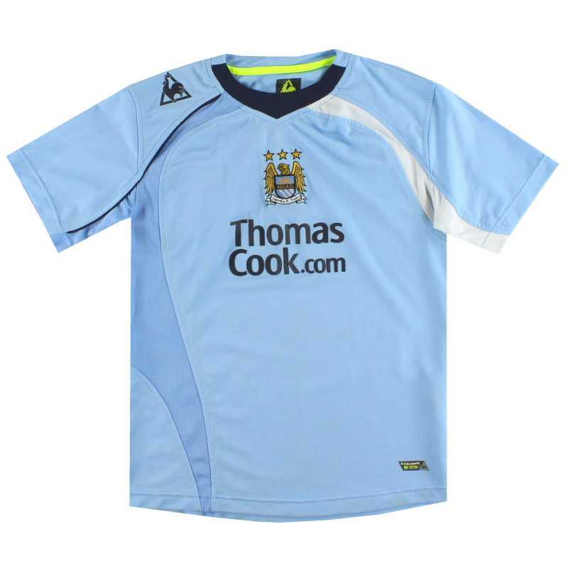 2008-09 Manchester City Le Coq Sportif Home Shirt XL - Classic Football Kit
