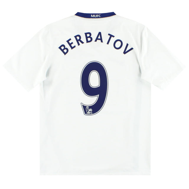 2008-09 Manchester United Nike Away Shirt Berbatov #9 XL