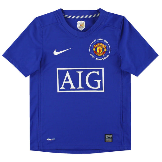 2008-09 Manchester United Nike Third Shirt L.Boys